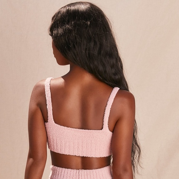 OH POLLY COSY PINK CROP TOP - Picture 2 of 2